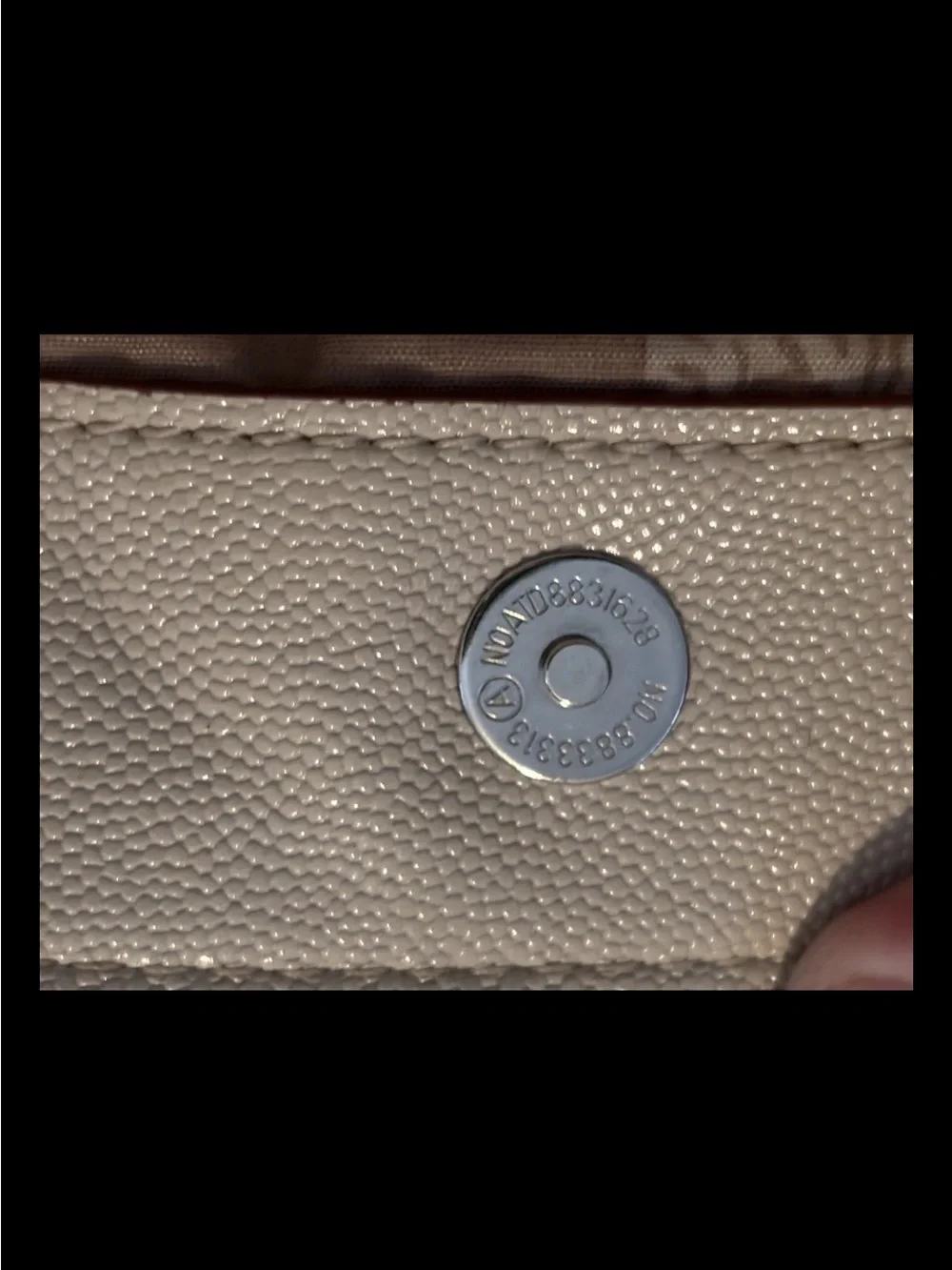 Nude Anne Klein Bow Accent Crossbody Bag